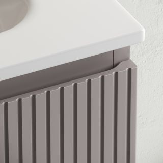 Подвесная тумба под раковину Sancos Snob T SNT100RSM правая 100см Doha Soft